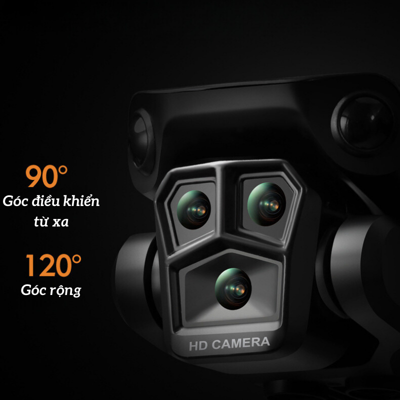 Flycam Mini K6 Max Drone Pro Máy Bay Điều Khiển Từ Xa Camera 3 Chiều Góc Rộng Nhào Lộn 360 Độ Bảo Hành 12 Tháng GAGAY | BigBuy360 - bigbuy360.vn