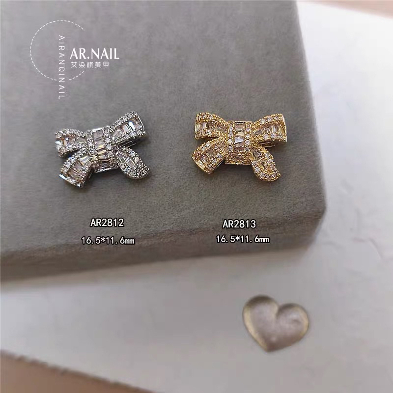 CHARM NƠ CAO CẤP M30 set4viên 2 màu
