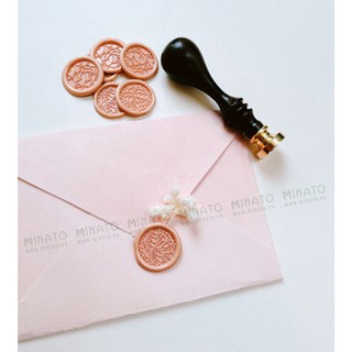 DẤU SÁP KHẮC THEO YÊU CẦU - 2.5 cm - CÁN SẮT (inbox để chốt mẫu nhé)