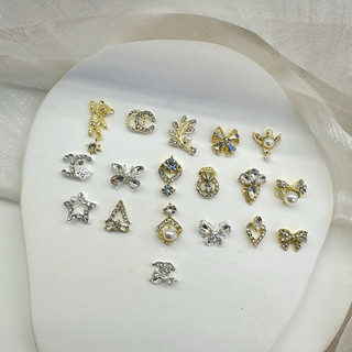Charm nail bảng 2 - charm đá gắn móng - trang trí móng hàng cao cấp