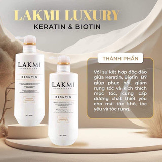 [CHÍNH HÃNG] Dầu gội, dầu xả Lakmi