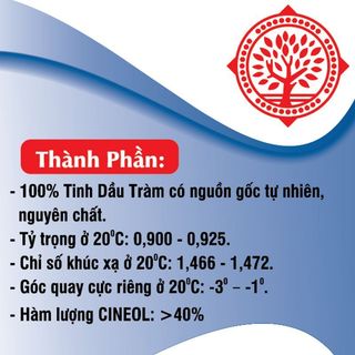 Tinh Dầu Tràm Gold Đặc Biệt 10 ML