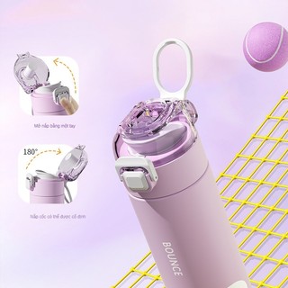Bình nước giữ nhiệt INOX 316 không gỉ dung tích 450ml và Túi đựng bình giữ nhiệt VP