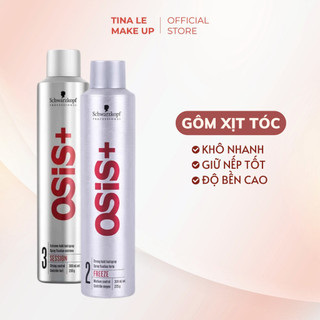 Gôm tạo kiểu tóc OSIS+, xịt giữ nếp tóc bồng bềnh cao cấp, Osis+2 Freeze, Osis+3 Session