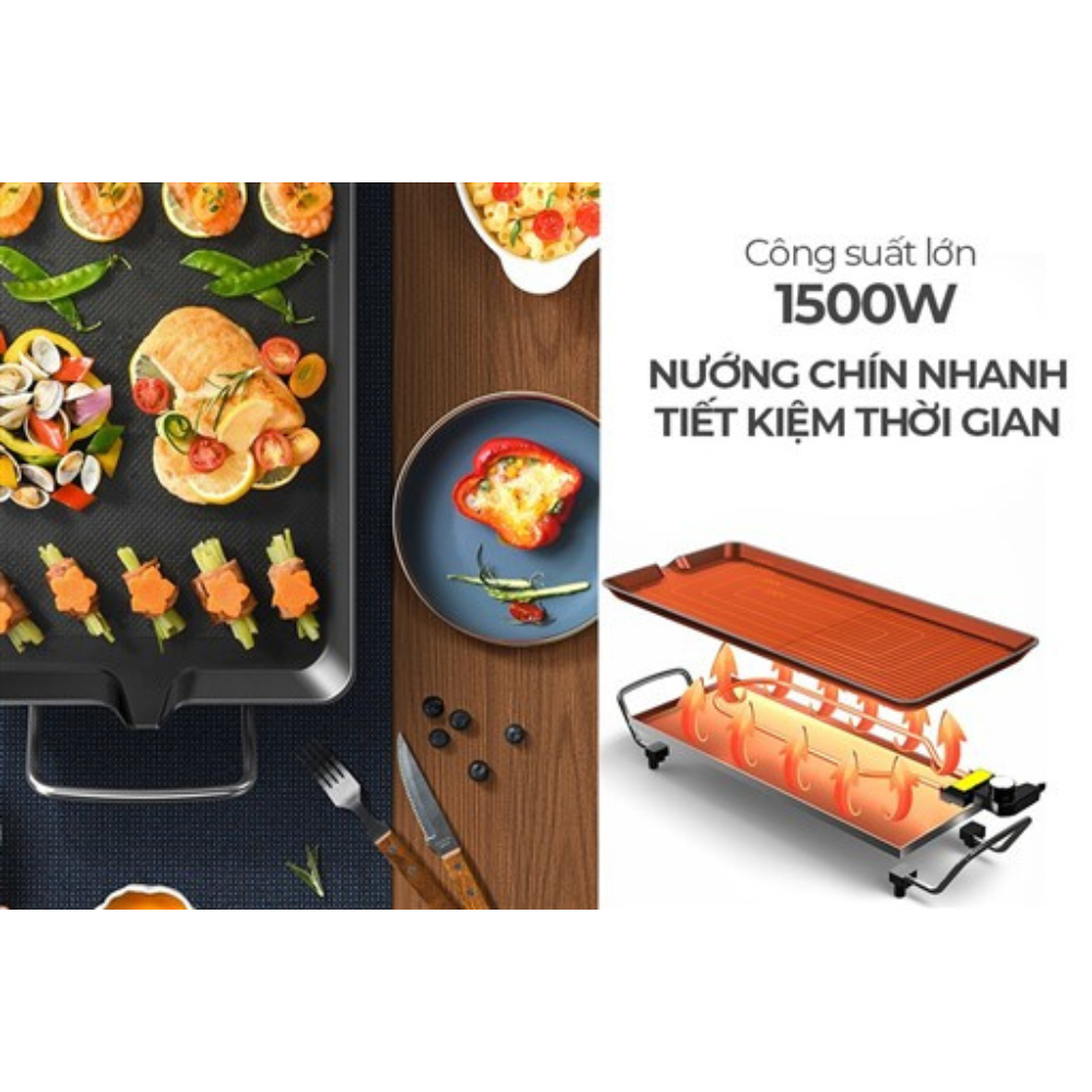 [Chính Hãng] Bếp nướng điện không khói Sunhouse shd4610 công suất 1500w Hàng chính hãng( bao lỗi đổi)