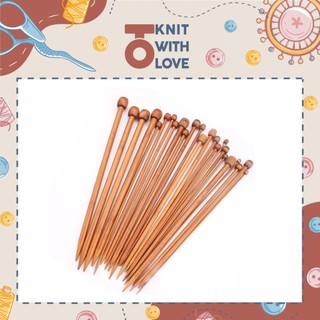 Kim đan gỗ 1 đầu bán theo đôi giá cực rẻ dài 25cm, cực nhẹ và mướt, có nhiều size từ 2.0mm đến 10mm