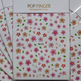 Sticker dán móng F Tết