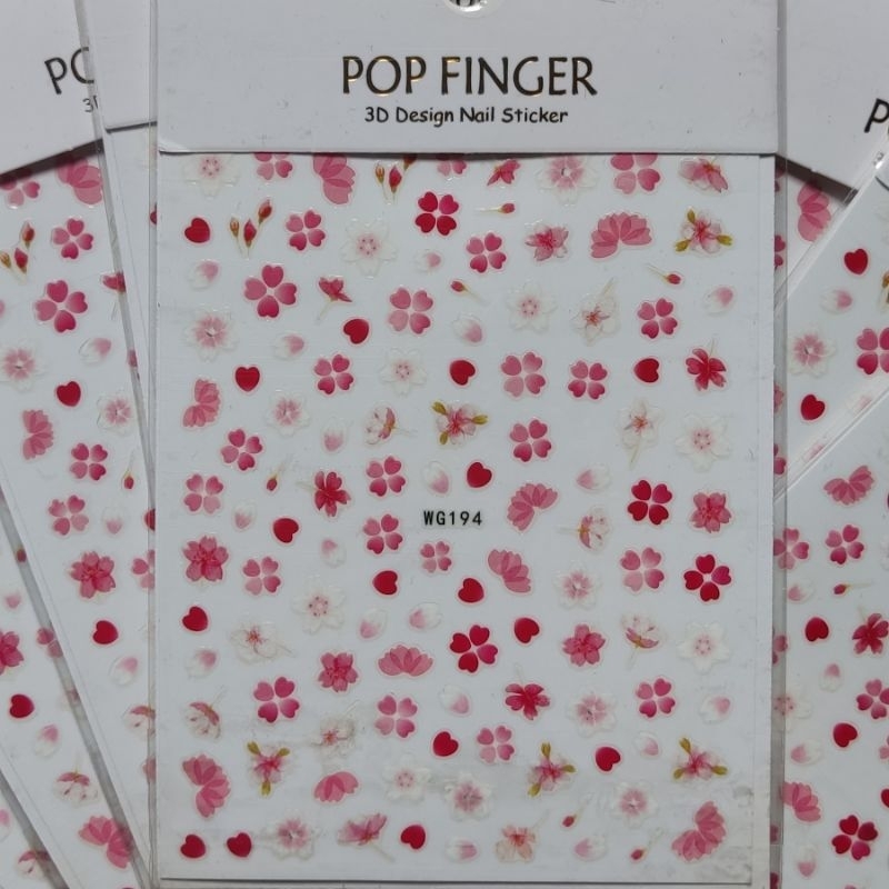 Sticker dán móng F Tết
