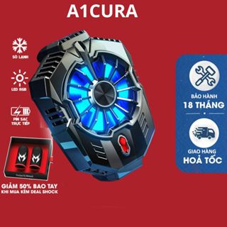 Quạt tản nhiệt điện thoại X20 kẹp cố định hỗ trợ tản nhiệt nhanh chơi game mobile PUBG FF Liên Quân(Tặng kèm bao tay)
