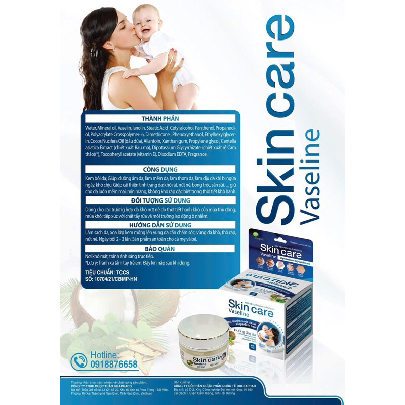 Kem nẻ dưỡng da Skincare