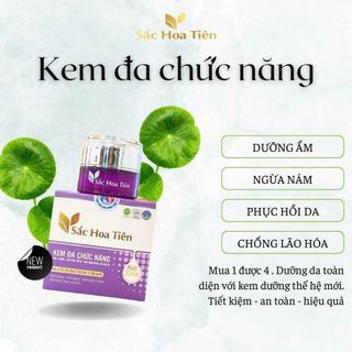 Kem đa chức năng sắc hoa tiên dưỡng trắng,mờ nám sạm, ngăn ngừa lão hóa