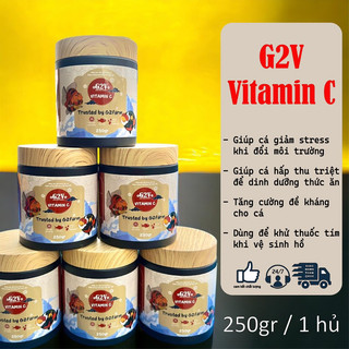 Vitamin c g2v 250g cho cá vàng, koi, chép sư tử,....