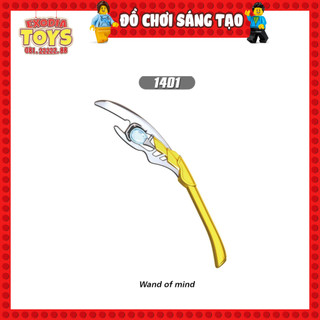 Xếp hình phụ kiện Minifigure Quyền trượng của LOKI - Đồ Chơi Lắp Ghép Sáng Tạo - XINH X1401