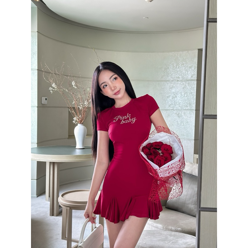 ĐẦM PINK BABY   -  G05146