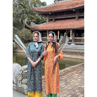Lụa gấm may áo dài