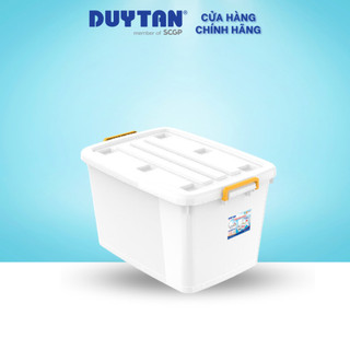 Combo 5 thùng vuông duy tân kích thước 55 lít có bánh xe