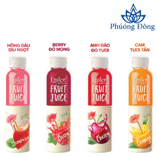 [Chính hãng, đủ mùi] Son dưỡng có màu Lipice Sheer Color Fruit Juice 4g