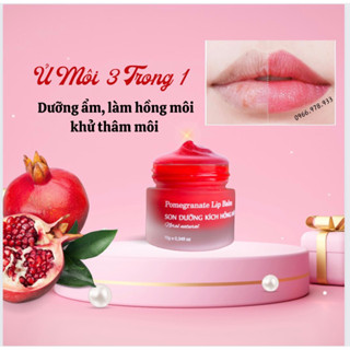 Son Dưỡng Môi Collagen Lựu Đỏ. dưỡng ẩm mềm môi chống thâm (MUA 10 TẶNG THÊM 1h)