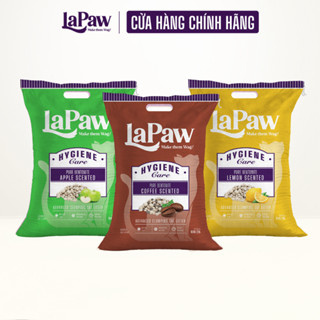laPaw Cát vệ sinh cho mèo đất sét tự nhiên khử mùi, vón cục, thấm hút 10L