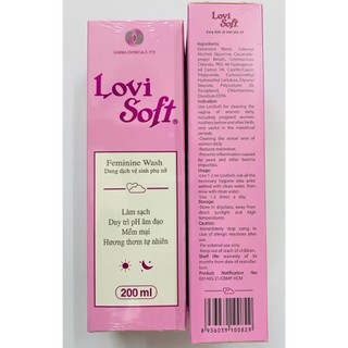 Dung dịch vệ sinh phụ nữ Lovi Soft 200ml