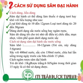 Sâm đại hành sấy khô - Tấn Phát