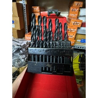 Bộ mũi khoan sắt 19 mũi phi 1-10mm( chuyên khoan sắt thép )