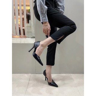Giày cao gót alxd wang khoét eo 8p fullbox