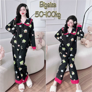 Bộ ngủ Lụa Nhật Bigsize - Form chuẩn, chất vải đẹp