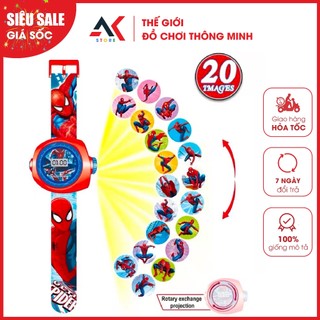 [MỚI] Đồng Hồ Chiếu Hình 3D Điện Tử Đeo Tay Đủ Hình Nhân Vật Hoạt Hình Thú Vị Cho Bé Trai Và Bé Gái - Đồ Chơi Cho Bé