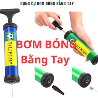 Dụng cụ Bơm Bóng Đá, Bóng Rổ, Bóng Chuyền Bằng Tay - Có Ống Kim đi kèm