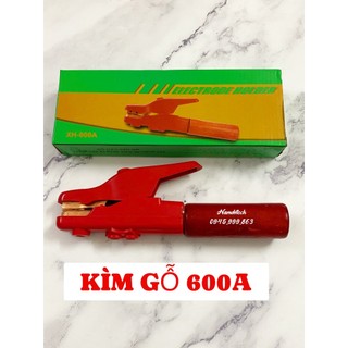 Kìm hàn cán gỗ 600a đẹp