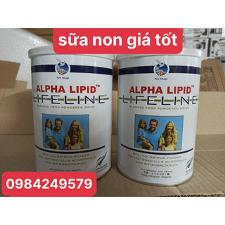 Combo 2 lon Sữa non alpha lipid loại 450g nhập khẩu New Zealand . hàng chính hãng còn mã code kèm hoá đơn