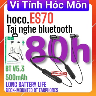 TAI NGHE Bluetooth ĐEO CỔ hoco ES70 ARMOR pin trâu 70 tiếng