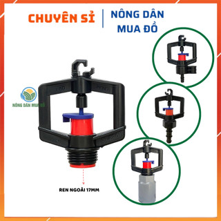 Béc tưới cây SD609, béc tưới rau, tưới lagim, béc xoay giá rẻ