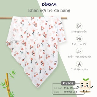 KHĂN TẮM SỢI TRE CHO BÉ DOKMA