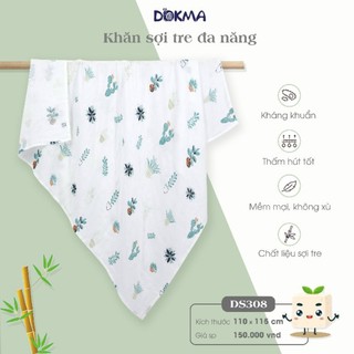 KHĂN TẮM SỢI TRE CHO BÉ DOKMA