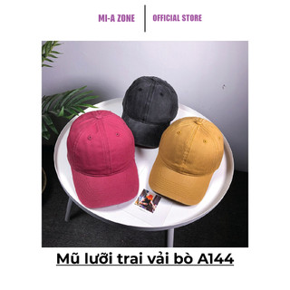Mũ lưỡi trai vải bò A144 – Nón kết thời trang nam nữ