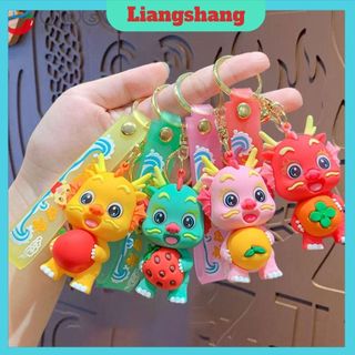 Móc Khóa Hình Rồng Hoạt Hình - Móc Khóa Phong Thủy - Hình Rồng,Dây treo túi xách