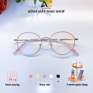  Kính tròn mắt to kim loại nam nữ chất liệu kim loại 29203A 
