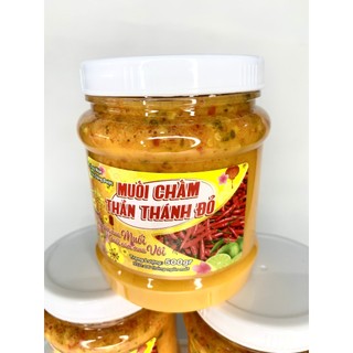 Muối ớt đỏ chấm hải sản