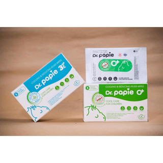 Date xa-khăn lau hạ sốt dr.papie cho bé từ 0m+, 3m+