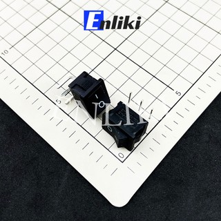 Công tắc kcd 3p 6a 250v chân cong 21x15mm