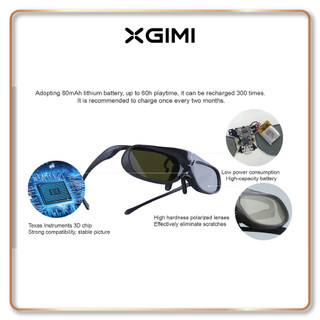 Kính 3D  XGIMI - Active Shutter 3D Glasses