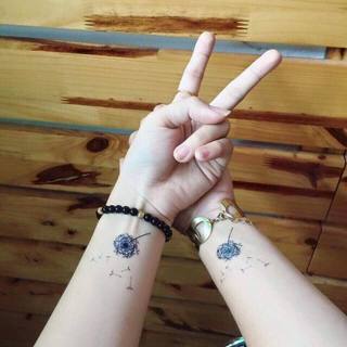 Hình xăm dán hoa bồ công anh đủ size