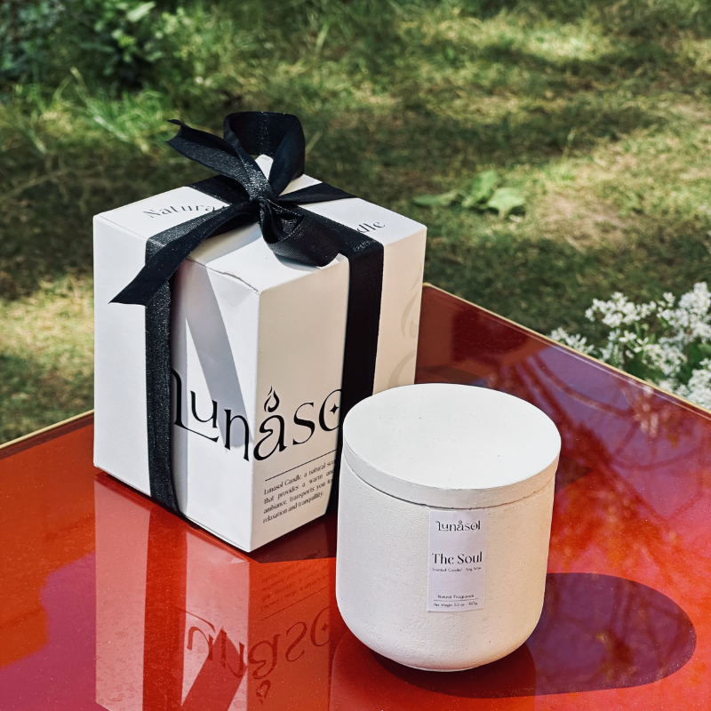 THE SOUL - NẾN THƠM LUNASOL - Tặng kèm thông điệp vũ trụ ngẫu nhiên