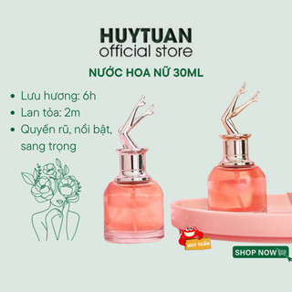 Nước hoa nữ thơm lâu quyến rũ 30ml , nước hoa mini thơm lâu, hương thơm quyến rũ lưu hương