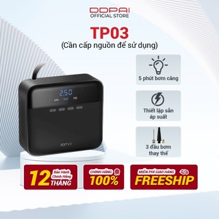 Máy Bơm Lốp Xe Ô Tô 70mai TP03 Cấp Điện Qua Tẩu - Bản Quốc Tế - Hàng Chính Hãng - Bảo Hành 12 Tháng