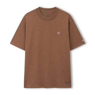 Áo phông cổ tròn tay lỡ nam nữ SSSTUTTER thun trơn thêu hoa cách điệu cotton thoáng mát S CROSS TEE