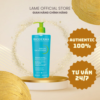 Sữa rửa mặt bioderma sebium gel moussant - lameland