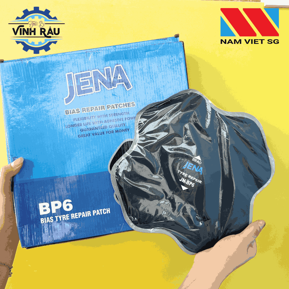 Miếng vá vỏ ô tô Jena JN-BP6 - 240x240mm - 1 miếng